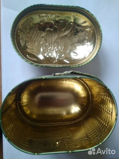 Железная банка/коробка/корзина/ от чая