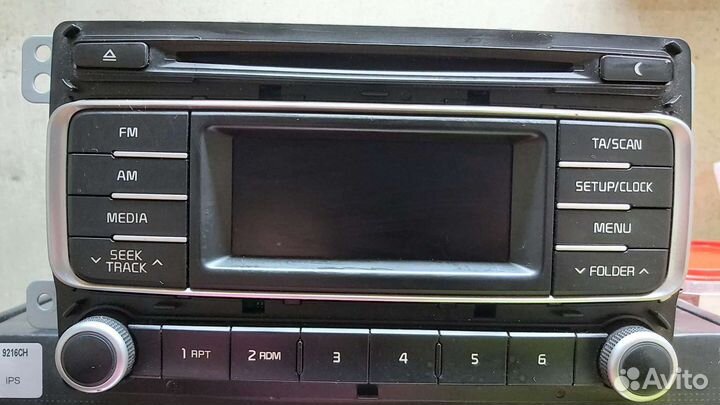 Магнитола KIA RIO 3 2016