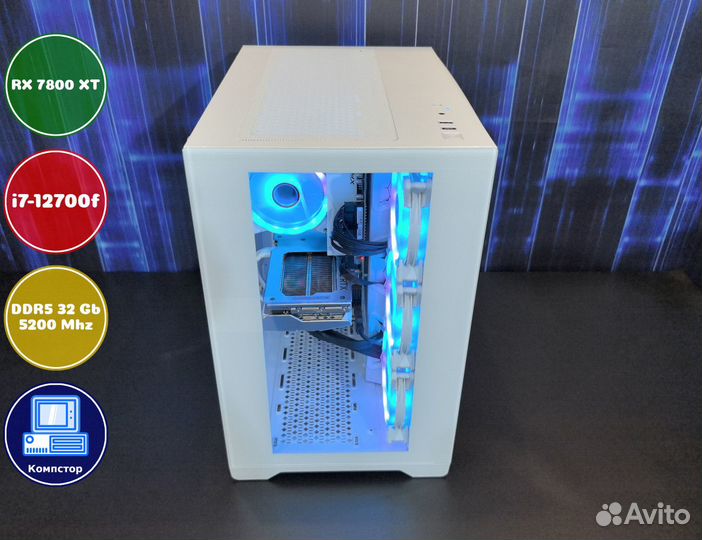 Игровая система i7-RX7800XT-32DDR5-MGV63724598-B760