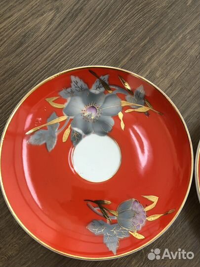 Большая чайная пара Мальва Барановка