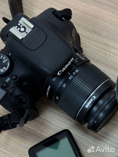 Зеркальный фотоаппарат canon 600d kit