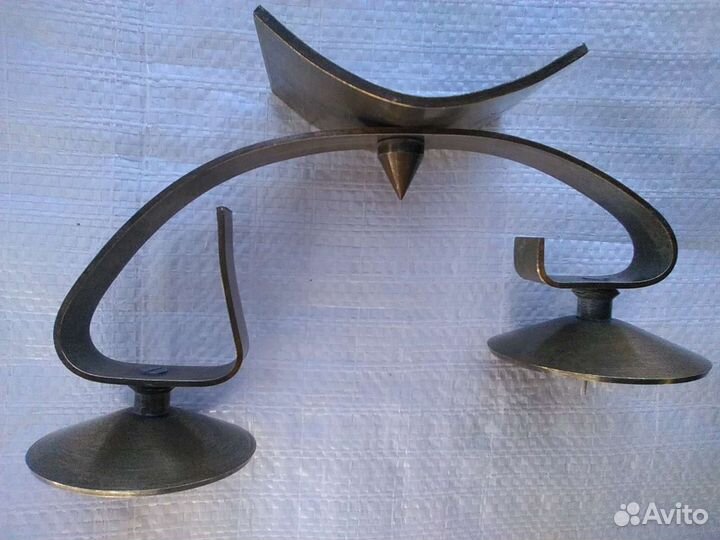 Подсвечник латунь СССР