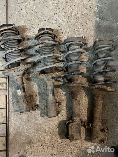 Стойки Subaru WRX GDG лиса