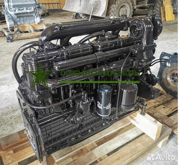 Двигатель Д-260.1S2-610 (без маховика и мом) №1090