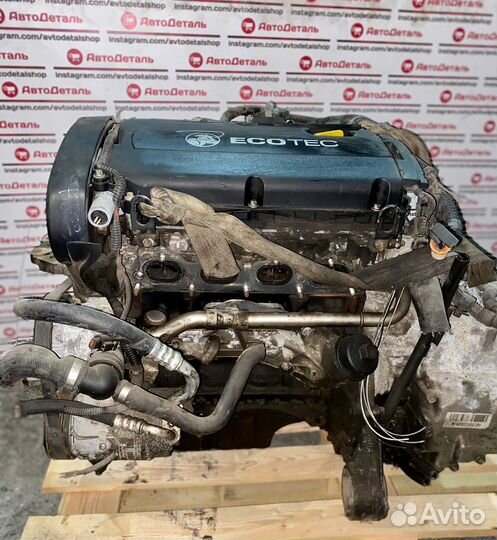 Двигатель контрактный Opel Z18XER 1.8