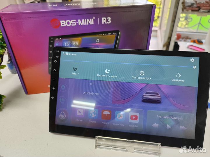 Магнитола BOS-mini R3 2/32 2din 10