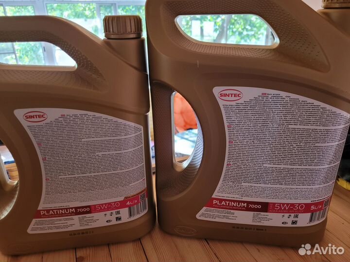 Масло моторное 5w30 Sintec