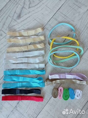 Резинки, повязки на голову, ободки