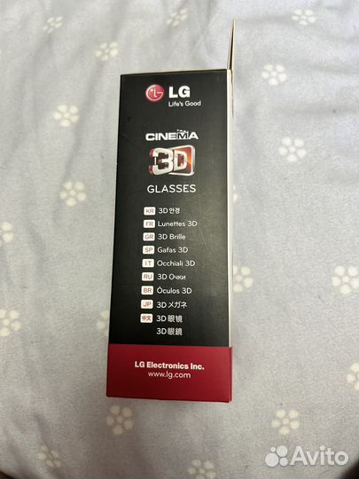 3D очки lg