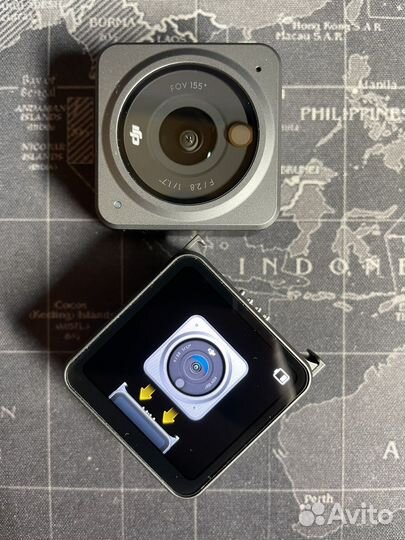 4K видеокамера DJI Action 2 Dual-Screen+аксессуары