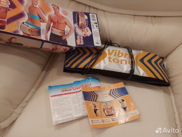 Пояс для похудения живота Vibra tone