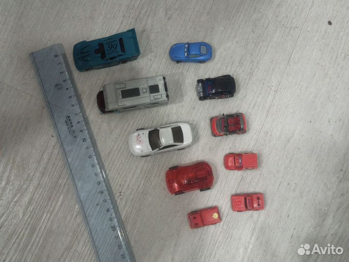 Маленькие машинки 10 штук