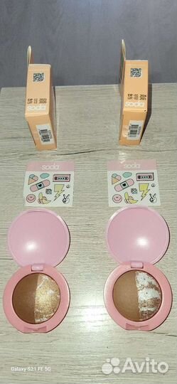 Бронзер soda новые