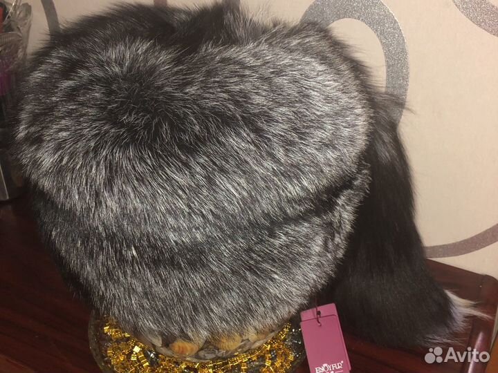 Шапка енотовая