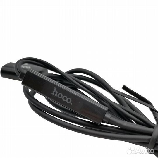 Наушники hoco L12 Earl, 2в1 с зарядным портом, для Type-C, черный