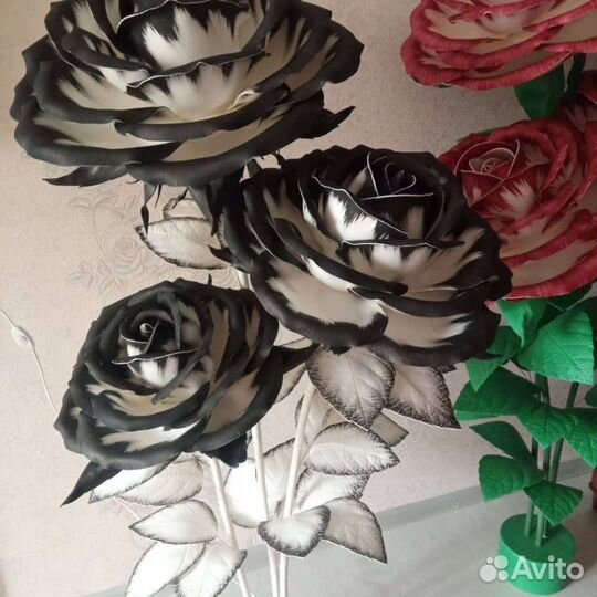 Светильник роза из изолона
