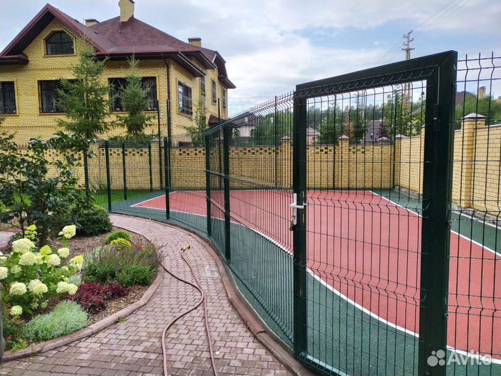 3D-забор, Панели ограждения, Сетка Гиттер