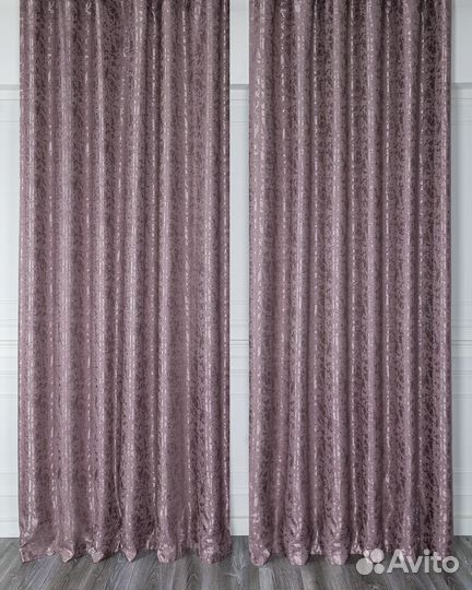 Шторы мрамор Версаль лиловый