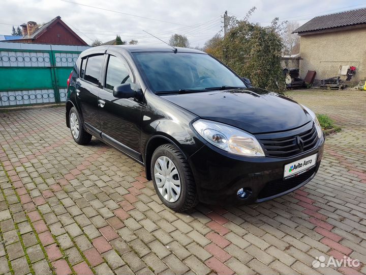 Renault Sandero 1.6 МТ, 2011, 182 500 км