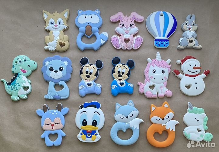 Грызунки силиконовые