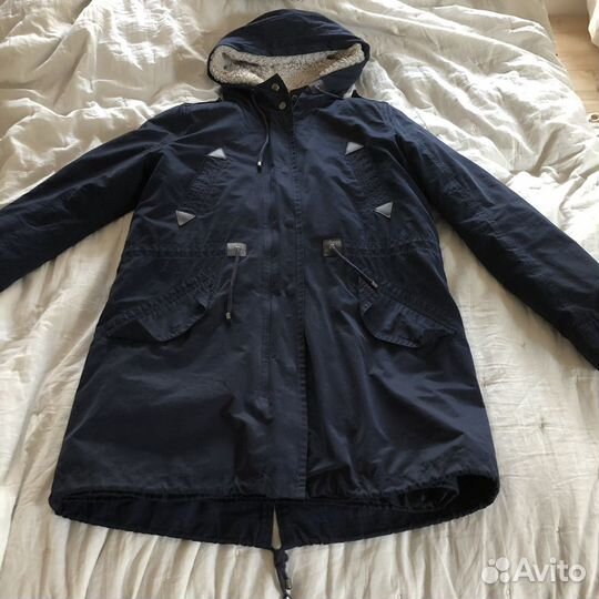 Куртка парка Mango демисезонная