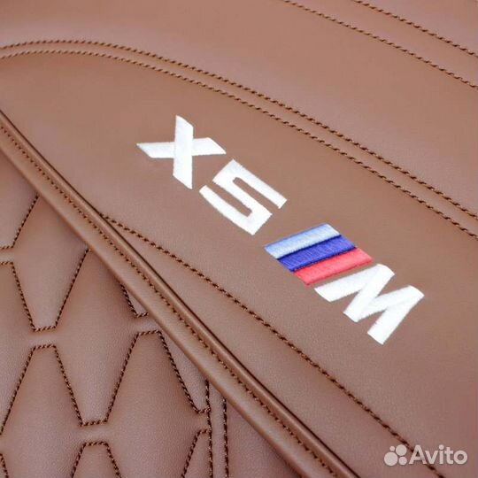 Полиуретановые ковры BMW X5 M с багажником и