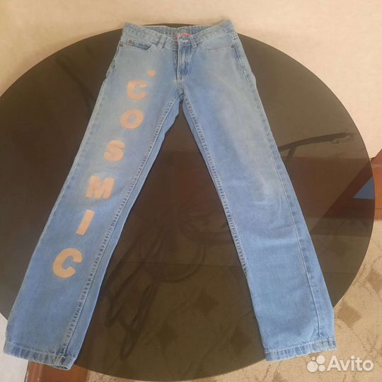 Джинсовые брюки