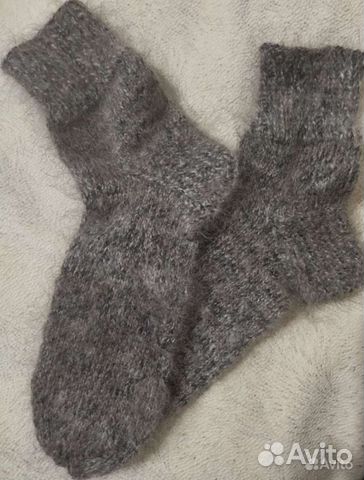 Носки из козьего пуха.Варежки,косынка,шаль