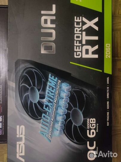 Видеокарта rtx 2060 asus