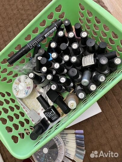 Лампа для маникюра, гель лак