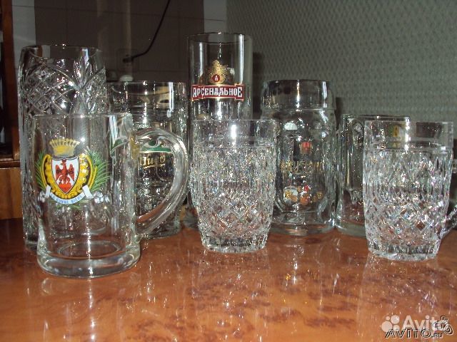 Коллекция пивных кружек (7шт) б/у