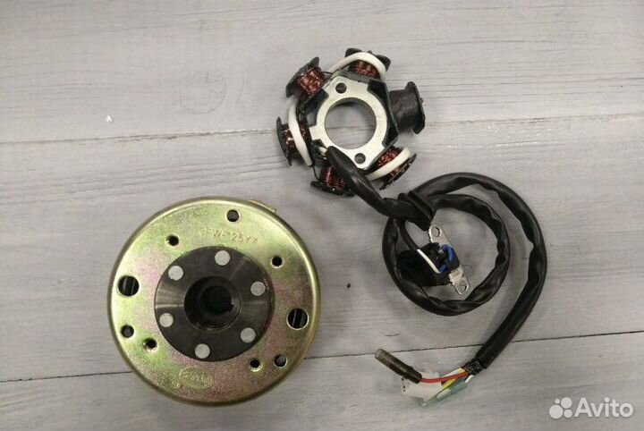 Генератор в сборе 152 QMI 157 QMJ скутер квадро мо