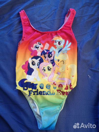 Купальник детский 1,5-2года и кроксы 25р