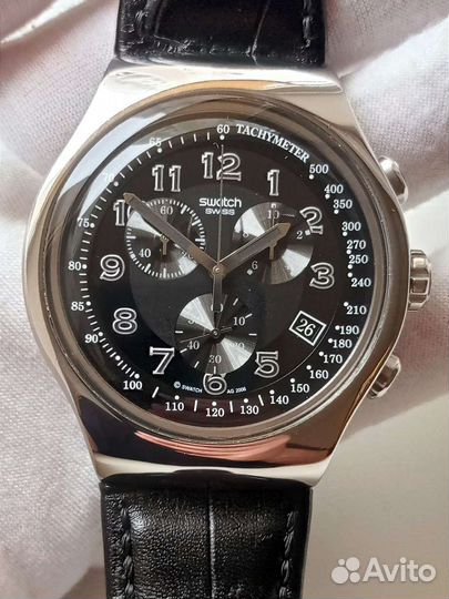 Swatch chronograph большие