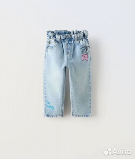 Костюм джинсовый zara для девочки 86-116