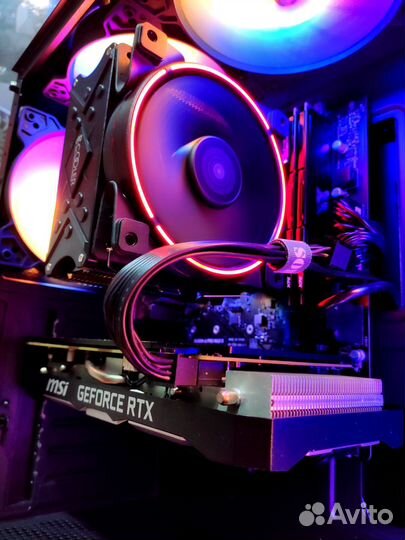 Игровой пк Ryzen 5 5500/RTX2060super/16гбddr4/SSD