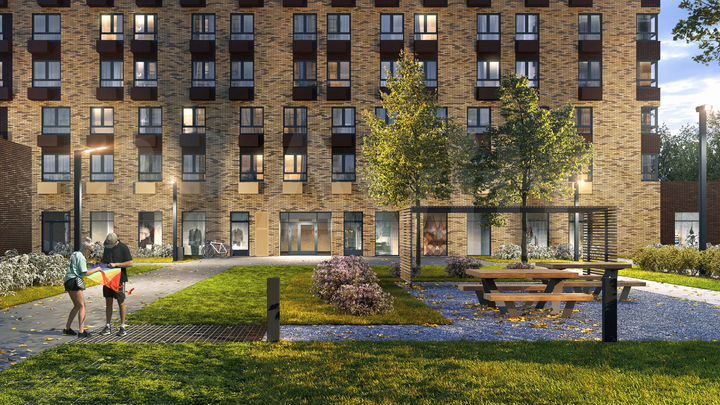 Квартира-студия, 19,9 м², 33/33 эт.