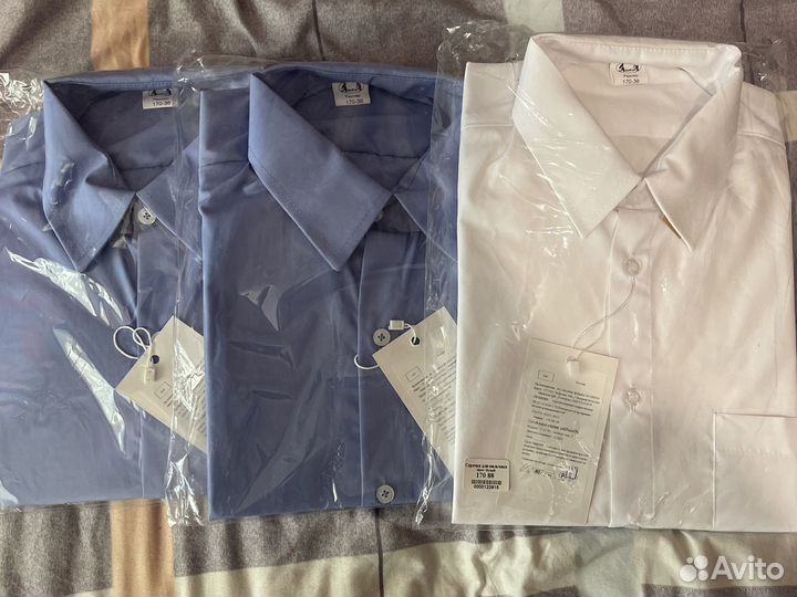 Рубашка для мальчика 170 новая