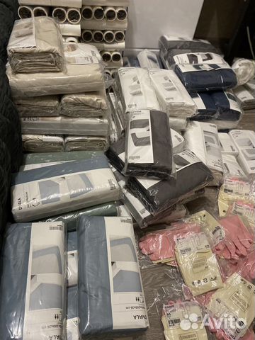 Простынь, постельное белье Икея