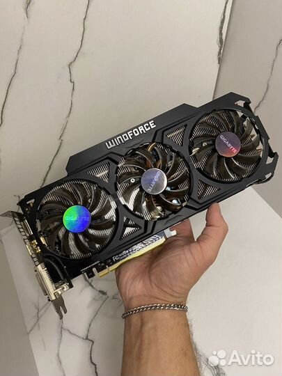 Видеокарта gigabyte nvidia GeForce GTX 760 4Gb