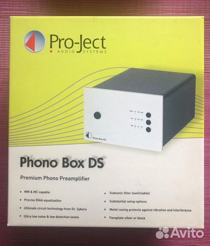 Фонокорректор Pro-Ject Phono-Box DS