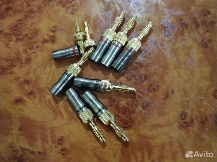 Клипш 7,13м акуст. кабель +8 бананов новые оригин