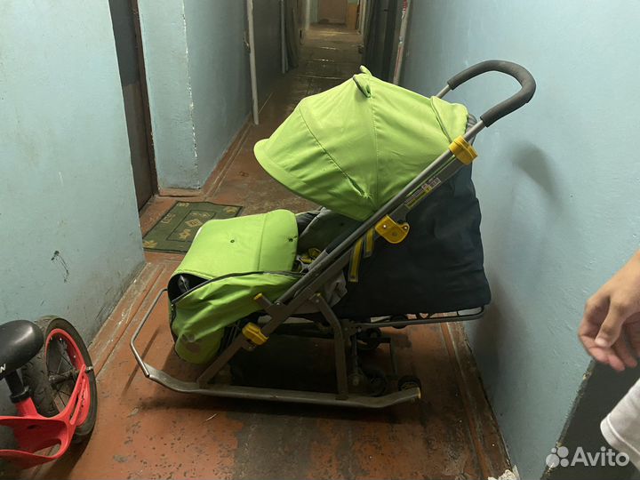 Санки коляска ника