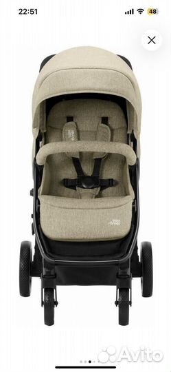 Коляска britax romer b-agile m linen beige
