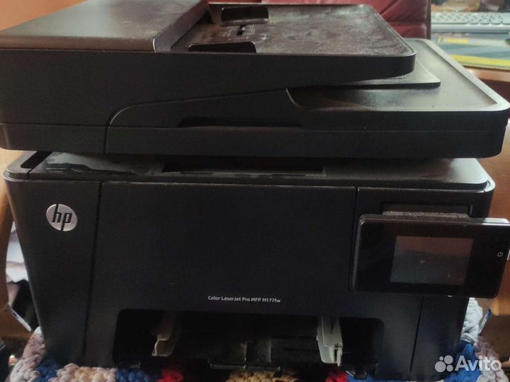 Мфу лазерный цветной HP CLJ MFP 177fw на запчасти