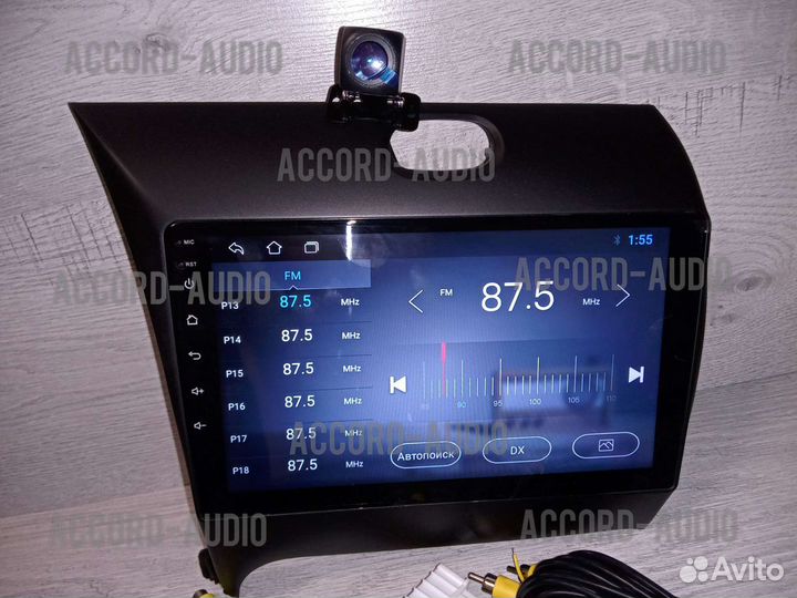 Магнитола Kia Cerato Android с камерой