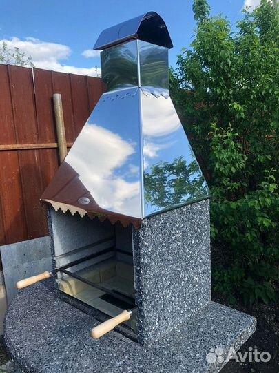 Барбекю печь, мангальная зона барбекю