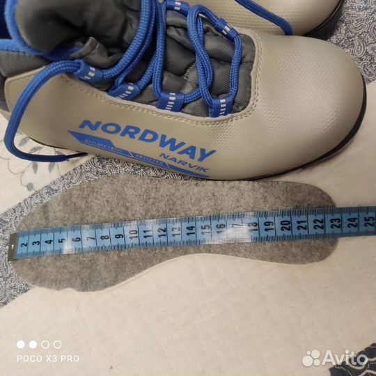 Лыжные ботинки nordway р. 35