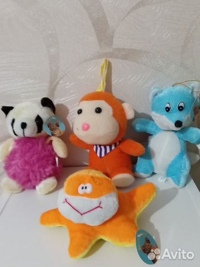 Мягкие игрушки(новые) каждая по 40 р