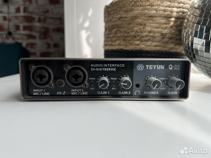 Teyun q22 внешняя аудиокарта
